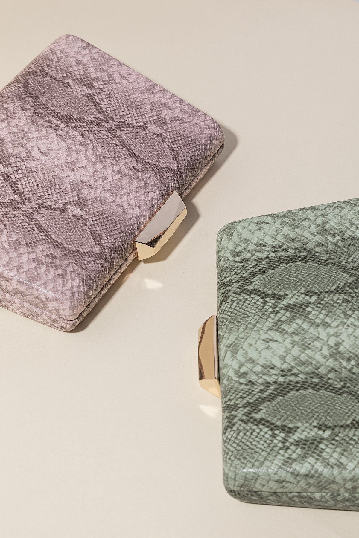 Clutch Snake Lauren Negro · Rivera ·