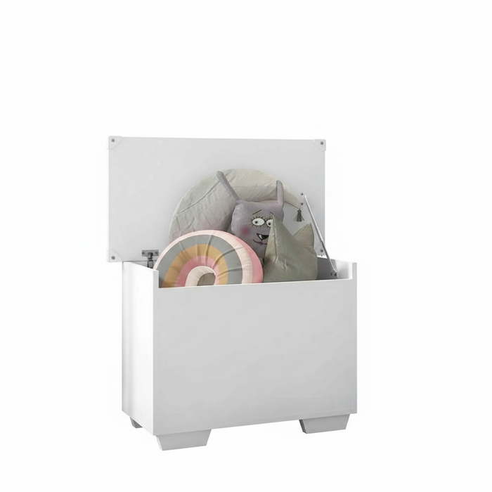 Commode Mp3639 Organizer Chest 53*68.7*39Cm White (Limited 3 Months Warranty)
