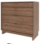 Commode ref 1111 3 drawers 98*92.5*45cm freijo (limited 3 months warranty)