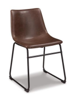 DINING CHAIR CENTIAR D372-01 UPH SIDE CHAIR (2/CN) 30.7CM*18.7CM*21.5CM