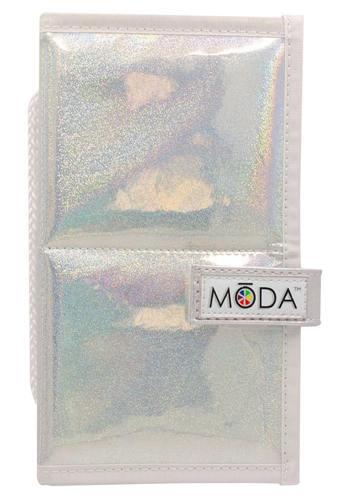 Moda Mythical Splash Makeup Brushes 6PC Kit in pink green — detail view 3