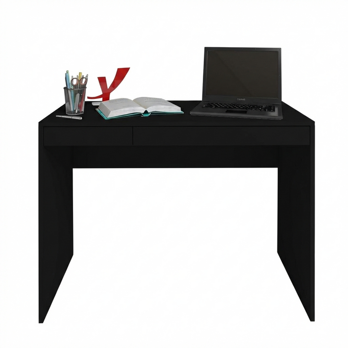 Office Table College 6026 Desk 101*45*75.3 Cm Black (Limited 3 Months Warranty)