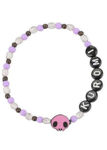 Bioworld Sanrio Hello Kitty and Friends 5pc Kandi Bracelet Set in multi — character detail view 5