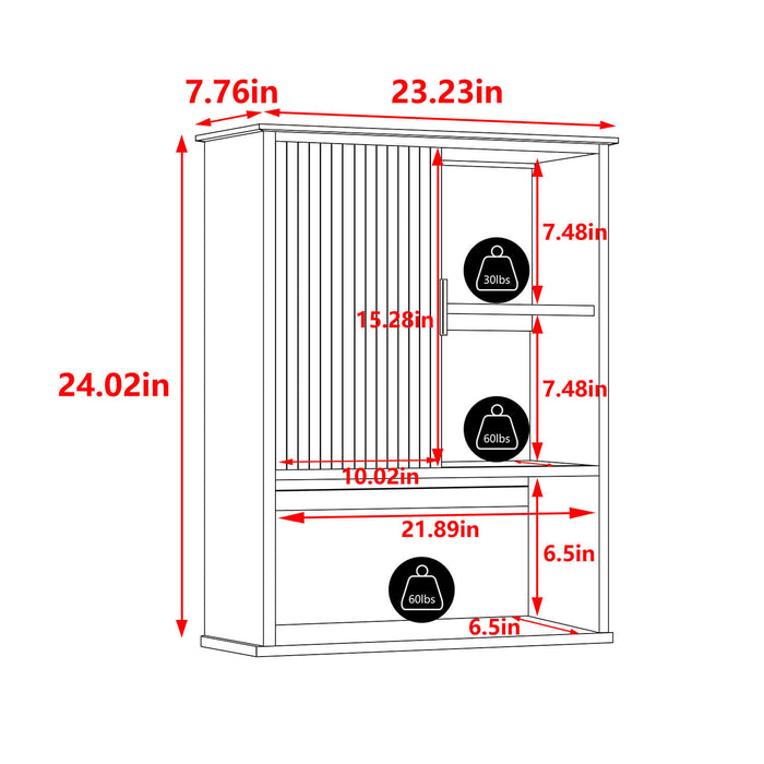 bathroom hanging cupboard