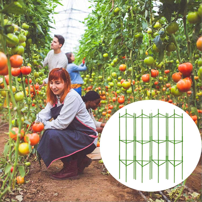 VEIKOUS Tomato Cage for Pots, Tough Kit for Vine