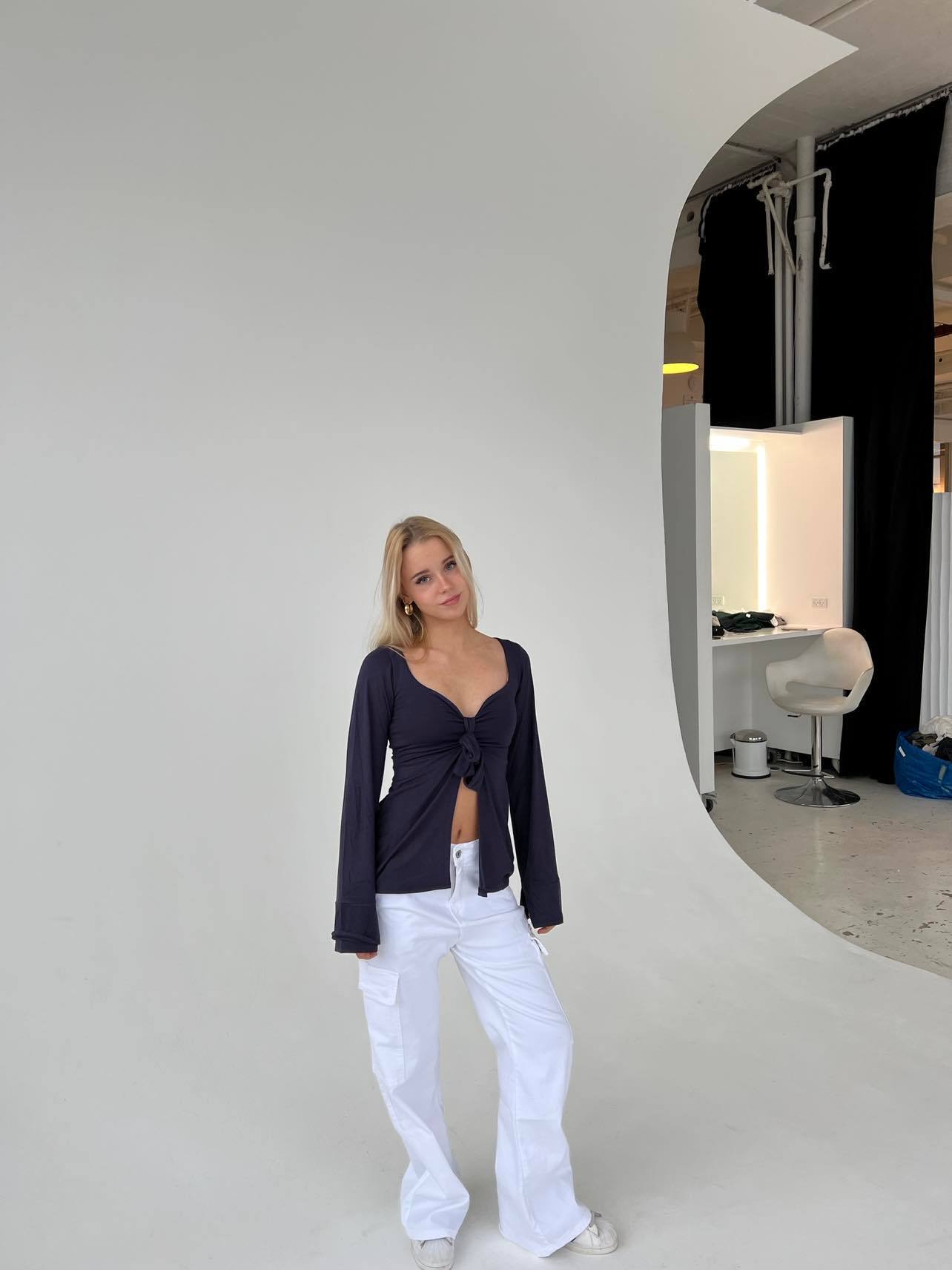 Clara cargo pants - Off white