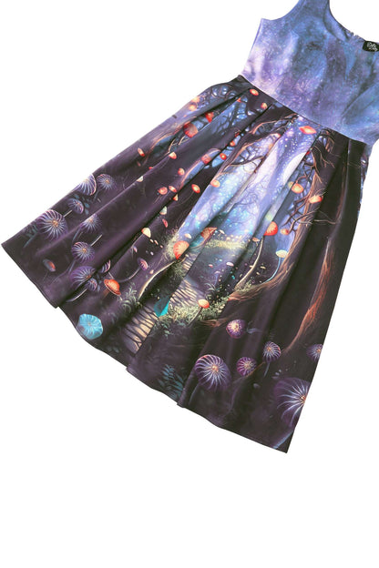 Amanda Alice in Wonderland Swing Dress