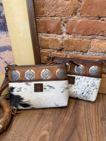 STS Ranchwear Grace Vaquero Concho Genuine Leather Crossbody Purse STS34150