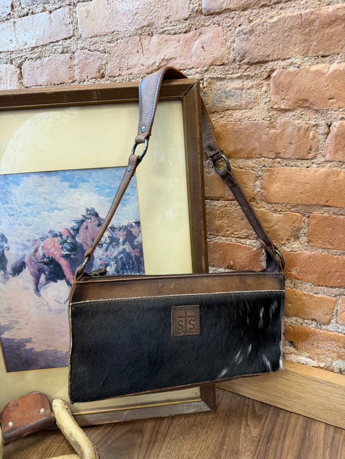 STS Ranchwear Classic Cowhide Hair-On Cowhide Bailey Genuine Leather Purse STS32029