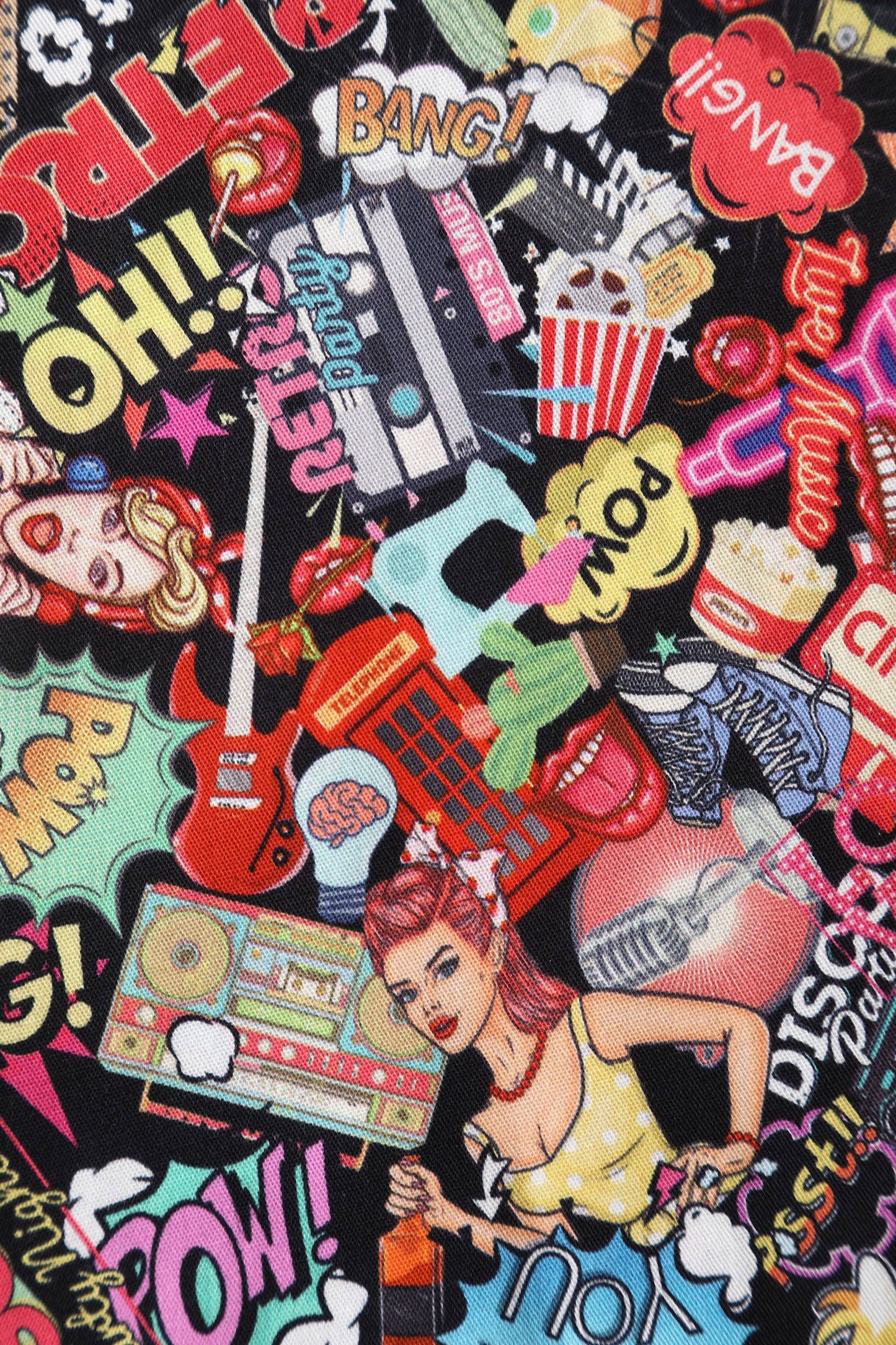 Penelope Pop Art Shirt Dress