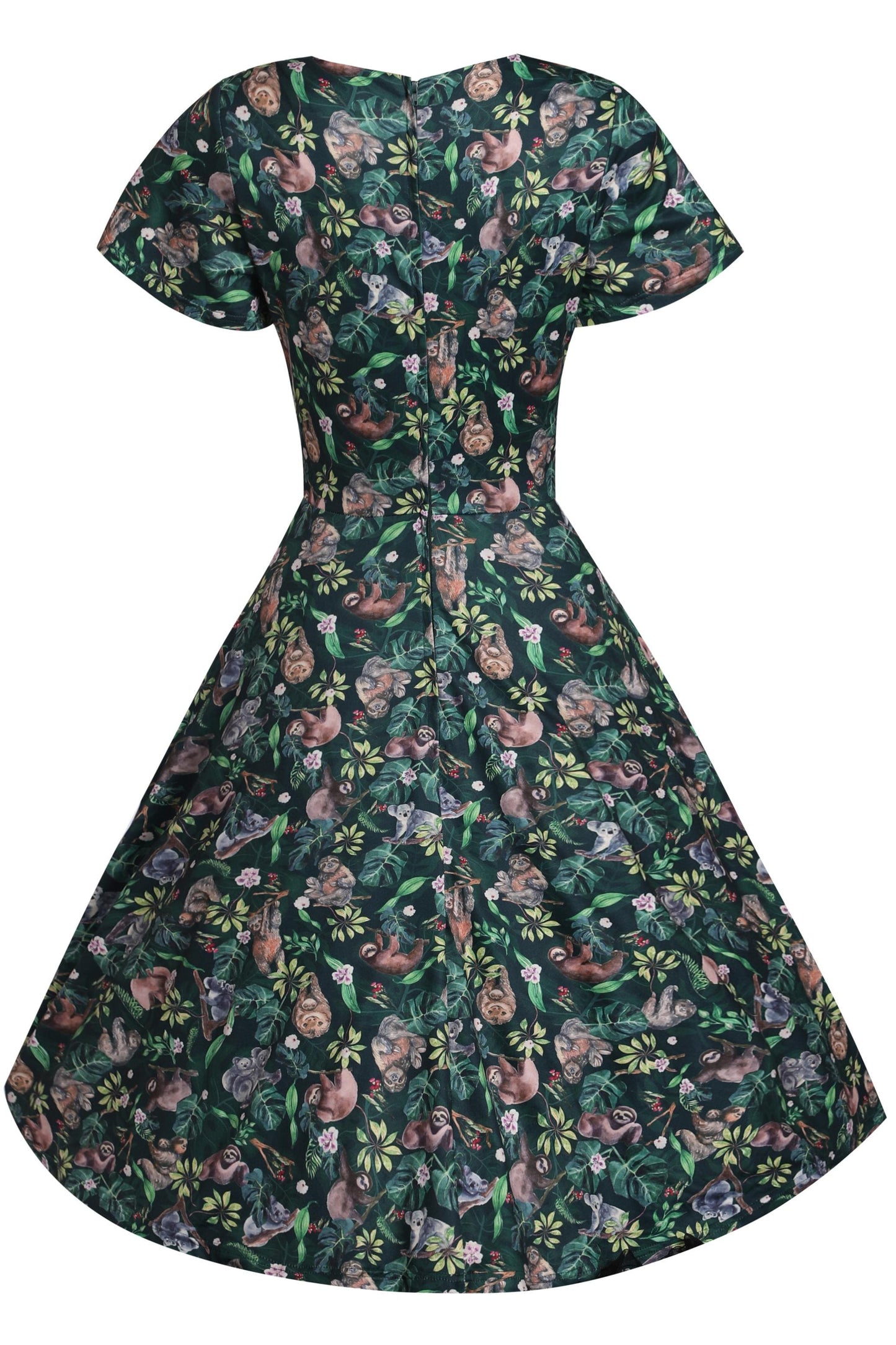 Palma Koala & Sloth Casual Dress