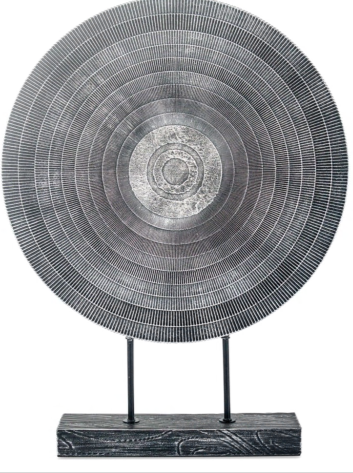 ACCESSORIES A52000428 SCULPTURE 54.5CM*40.9CM*6.9CM BLACK