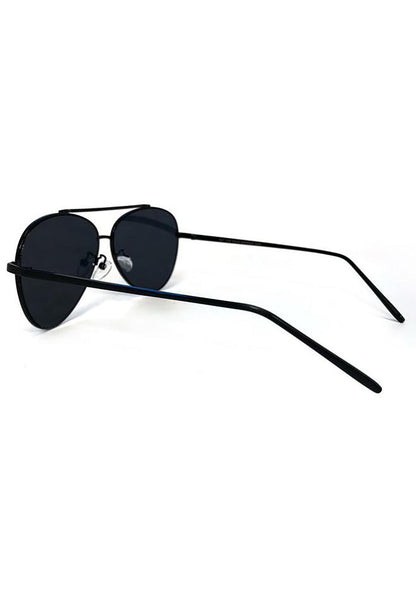TopFoxx Amelia Sunglasses in jet black — side view