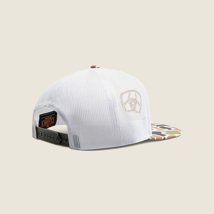 Ariat White Camo Brim 3D Logo 5-Panel Snapback Ball Cap A300097605