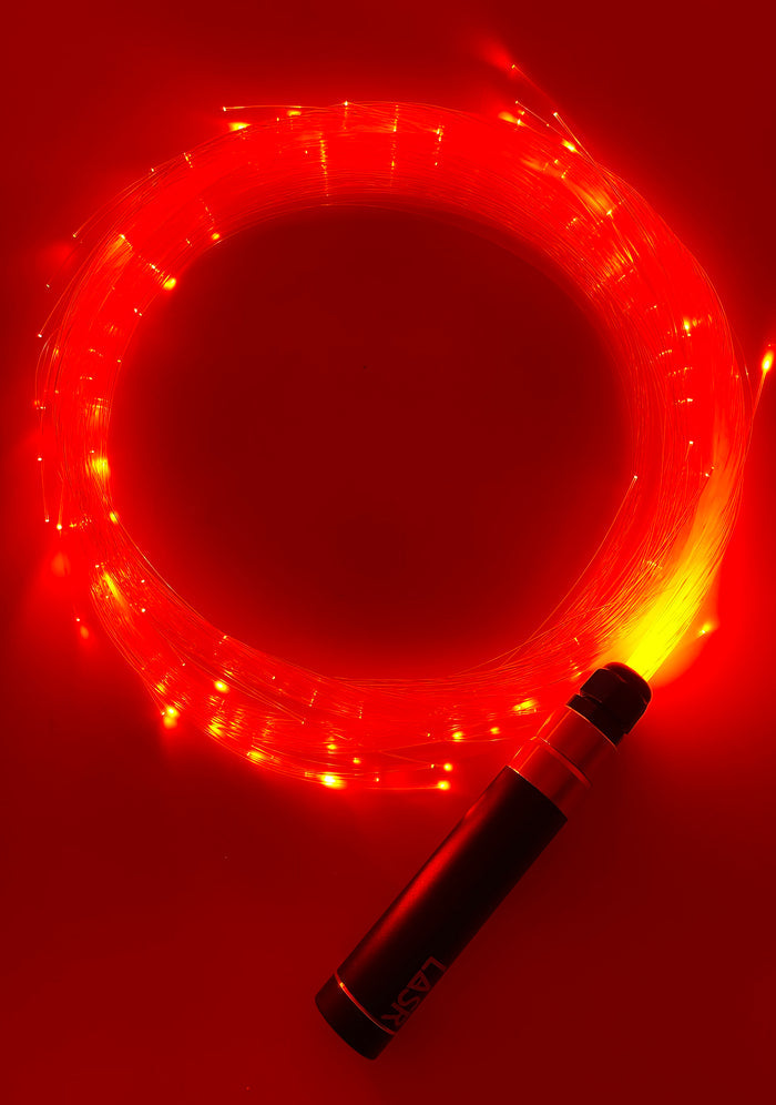 LASR Atomic Blaze Fiber Optic Light Up Whip — product view