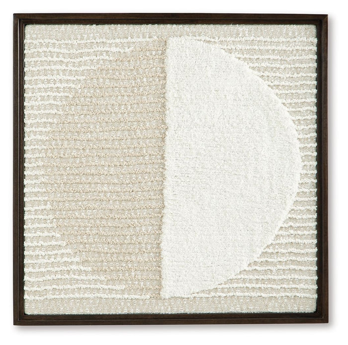 Bachard - Wall Decor - Tan / White