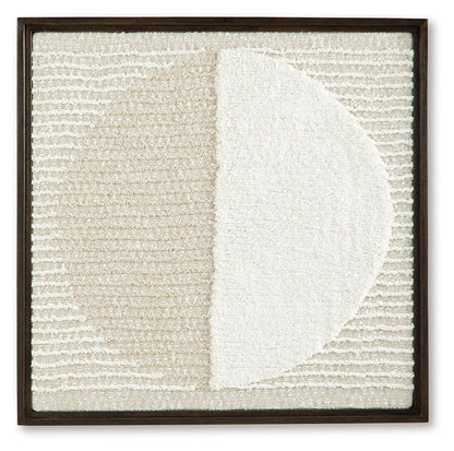 Bachard - Wall Decor - Tan / White
