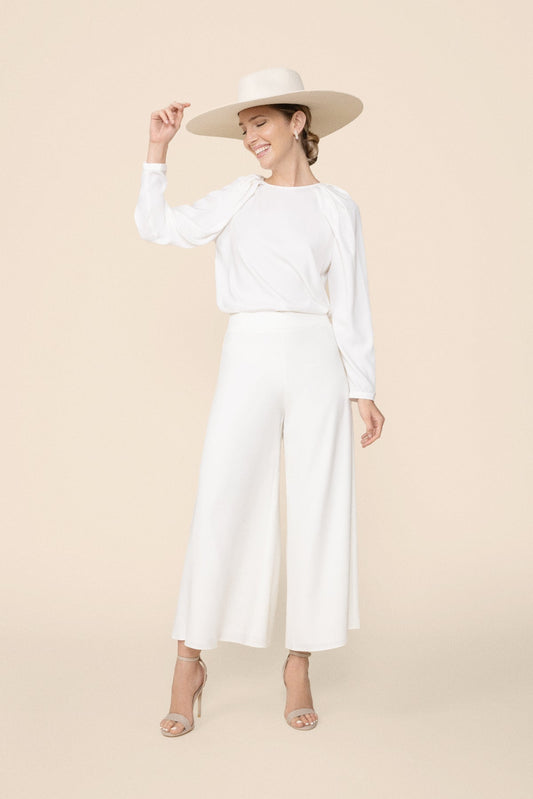 Blusa Top de Novia Loti · LOVE ·