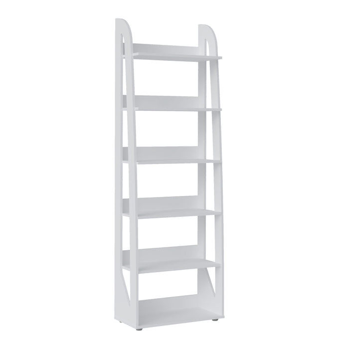 Bookcase Floripa 4363 6 Shelves  60*30*183.5Cm White (Limited 3 Months Warranty)