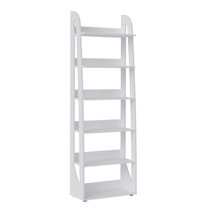 Bookcase Floripa 4363 6 Shelves  60*30*183.5Cm White (Limited 3 Months Warranty)
