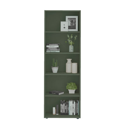 Bookcase Multy 4583 Five Shelves  60*30*180Cm Mint  (Limited 3 Months Warranty)