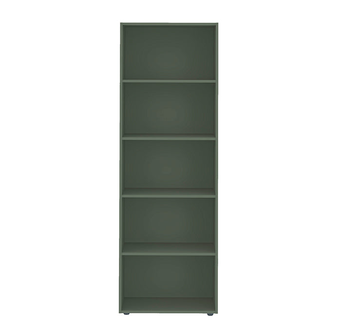 Bookcase Multy 4583 Five Shelves  60*30*180Cm Mint  (Limited 3 Months Warranty)