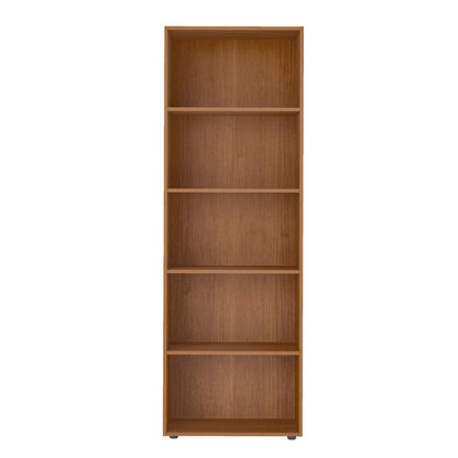 Bookcase Multy 4624 Five Shelves  60*30*180Cm Cherry  (Limited 3 Months Warranty)