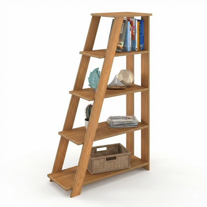 Bookcase Star 6194 4 Shelves  81.8*34.134Cm Elm (Limited 3 Months Warranty)
