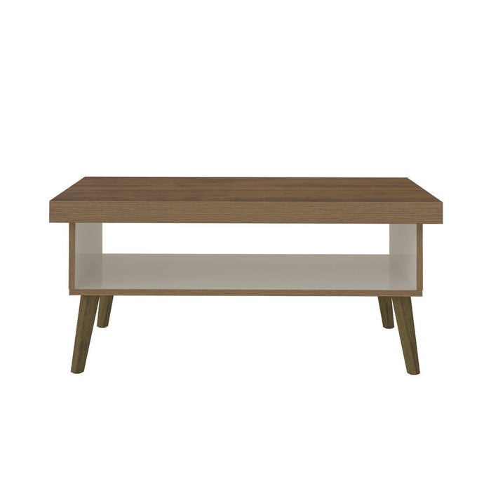 Coffee Table Lucca 3840 Retro Design  91*59*44.5Cm Pine/Off White  (Limited 3 Months Warranty)