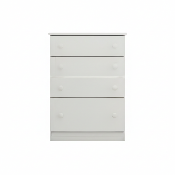 Commode 2661 4 Drawers  85.5*61*38.5Cm White  (Limited 3 Months Warranty)