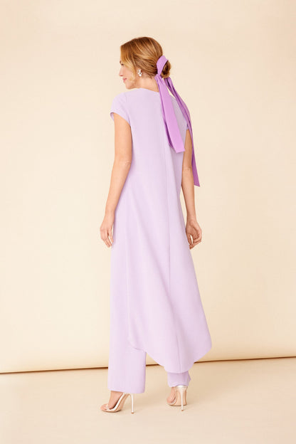 Conjunto Top Maca + Pantalon Lisa Lilac · Wisteria ·