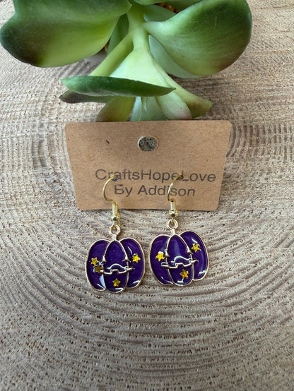 Purple Jack O Lanterns