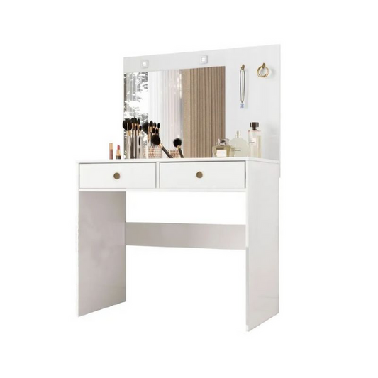 Dresser Ideal 992440.7 2 Drawers  137*90*52Cm White  (Limited 3 Months Warranty)