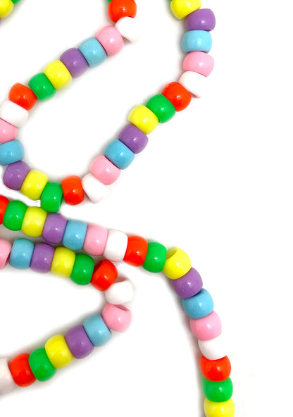 LASR Electric Unicorn Rave Kandi Necklace — product view