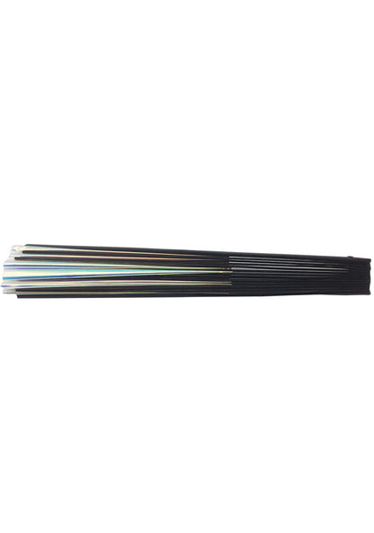Frost Bite Iridescent Fluid Rave Fan