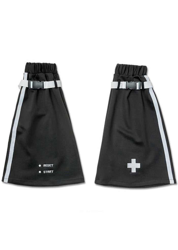 ACDC Rag Game Over Black Leg Warmer — front view