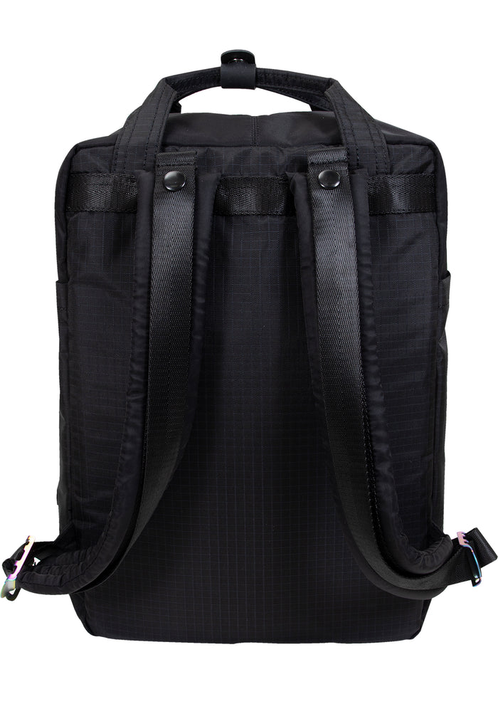 Doughnut Official Gamescape Series Macaroon Backpack in black — back view