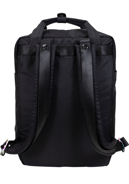 Doughnut Official Gamescape Series Macaroon Backpack in black — back view