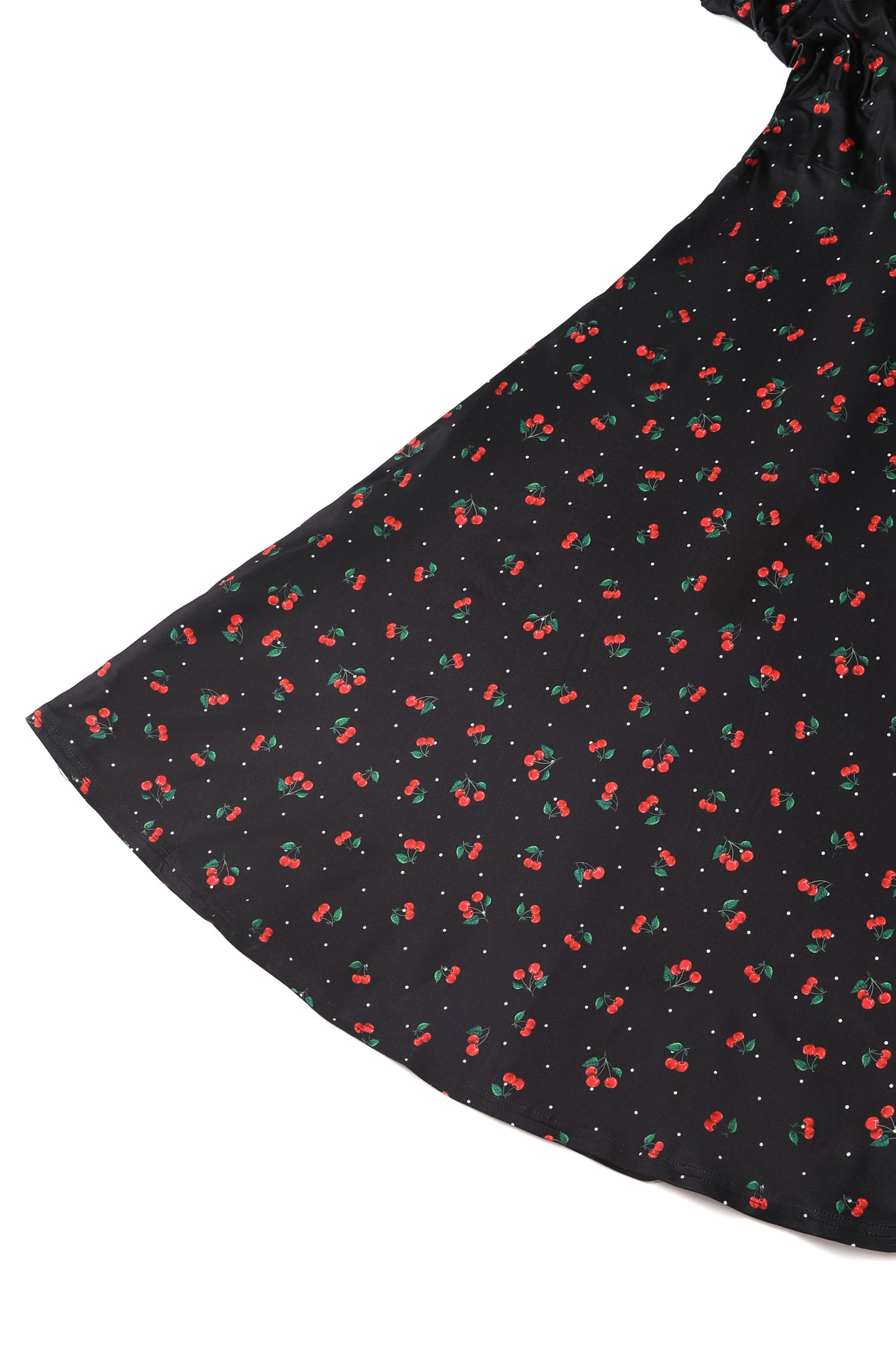 Julia Retro Black Cherry Tea Dress