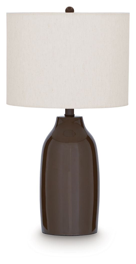 Jyler - Terracotta Table Lamp - Brown
