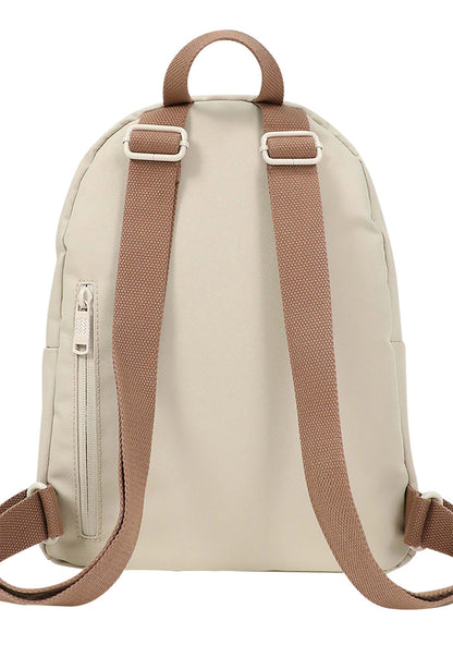 Doughnut Official Kaleido Series Plus One Mini Backpack in mushroom checked — back view