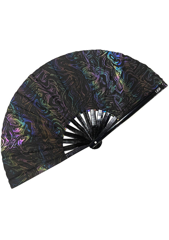 LASR Liquid State Reflective Fan — detail view