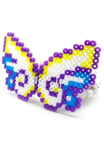 LASR Morpho Magic Light Up Pendant Rave Kandi Bracelet — product view