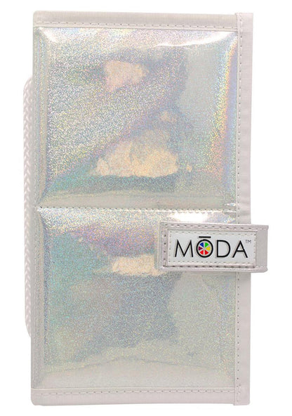 Moda Mythical Splash Makeup Brushes 6PC Kit in pink green — detail view 3