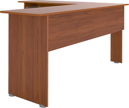 Office Table Cannes 4515 L Shape Desk With 1 Drawer Limited3 Months Warranty 150*165*73Cm Cedar