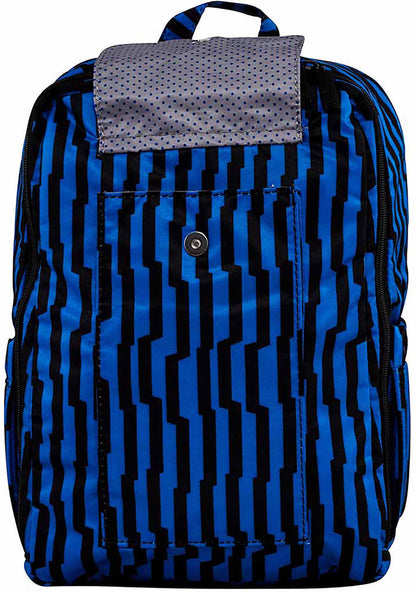 Ju-Ju-Be Onyx Electric Black Mini Be Backpack in blue black — detail view