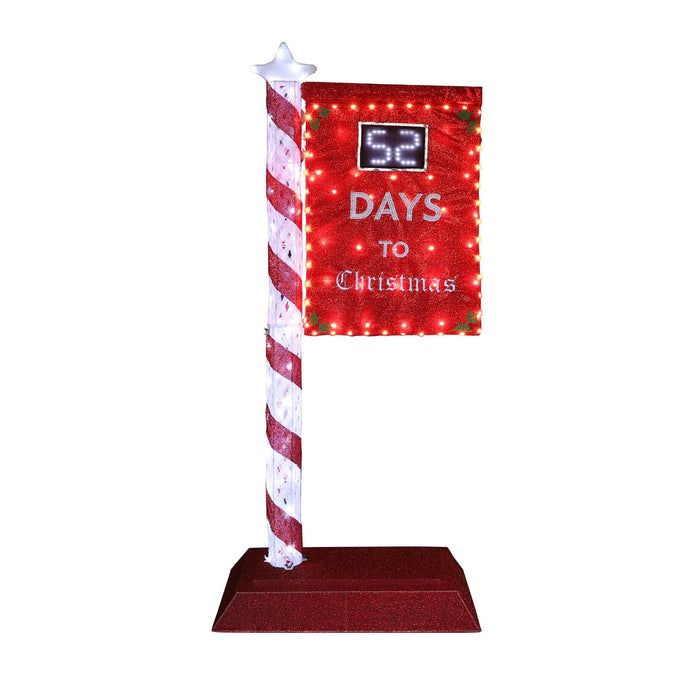 Countdown sign