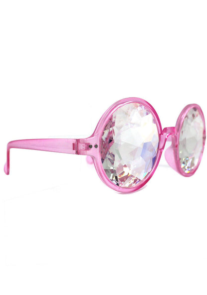 LASR Over The Rainbow Kaleidoscope Rave Glasses — product view