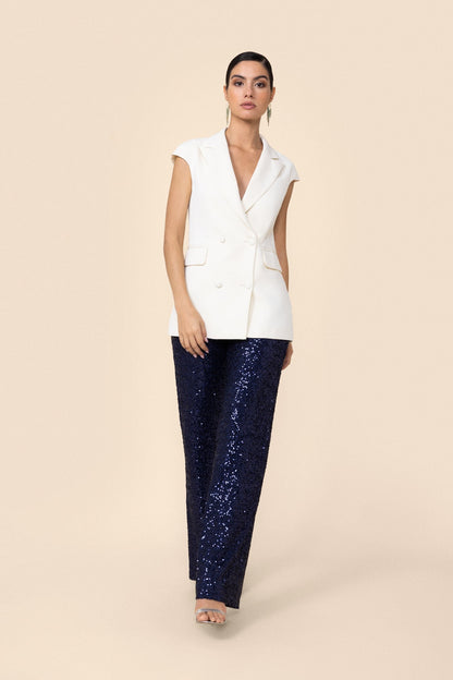 Pantalon Aritza Sapphire · Le Jardin ·
