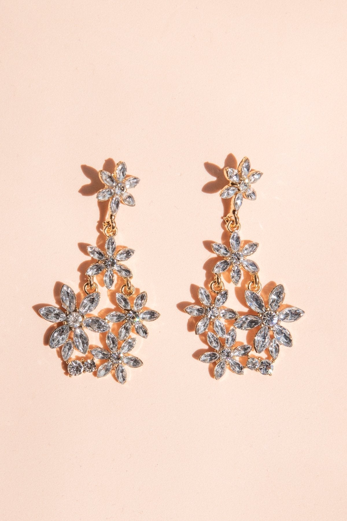 Pendientes Begonia Cristal